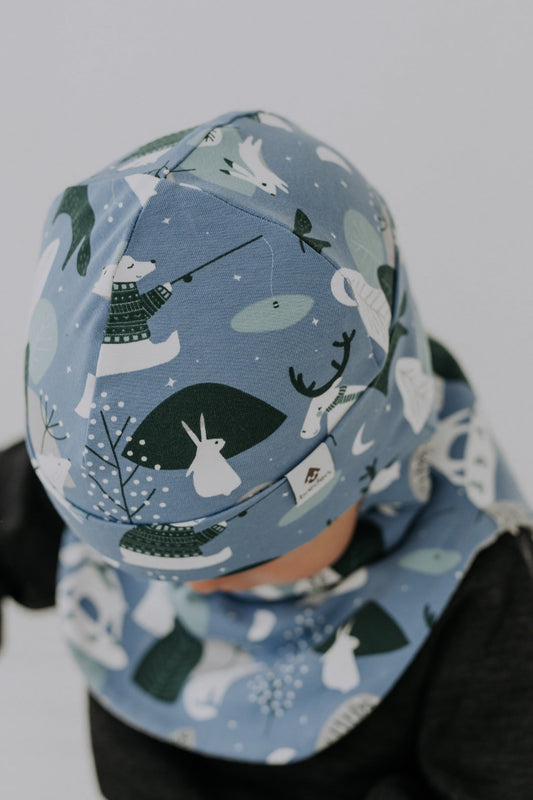 Thermal balaclava for children FRODE "Winter Animals"