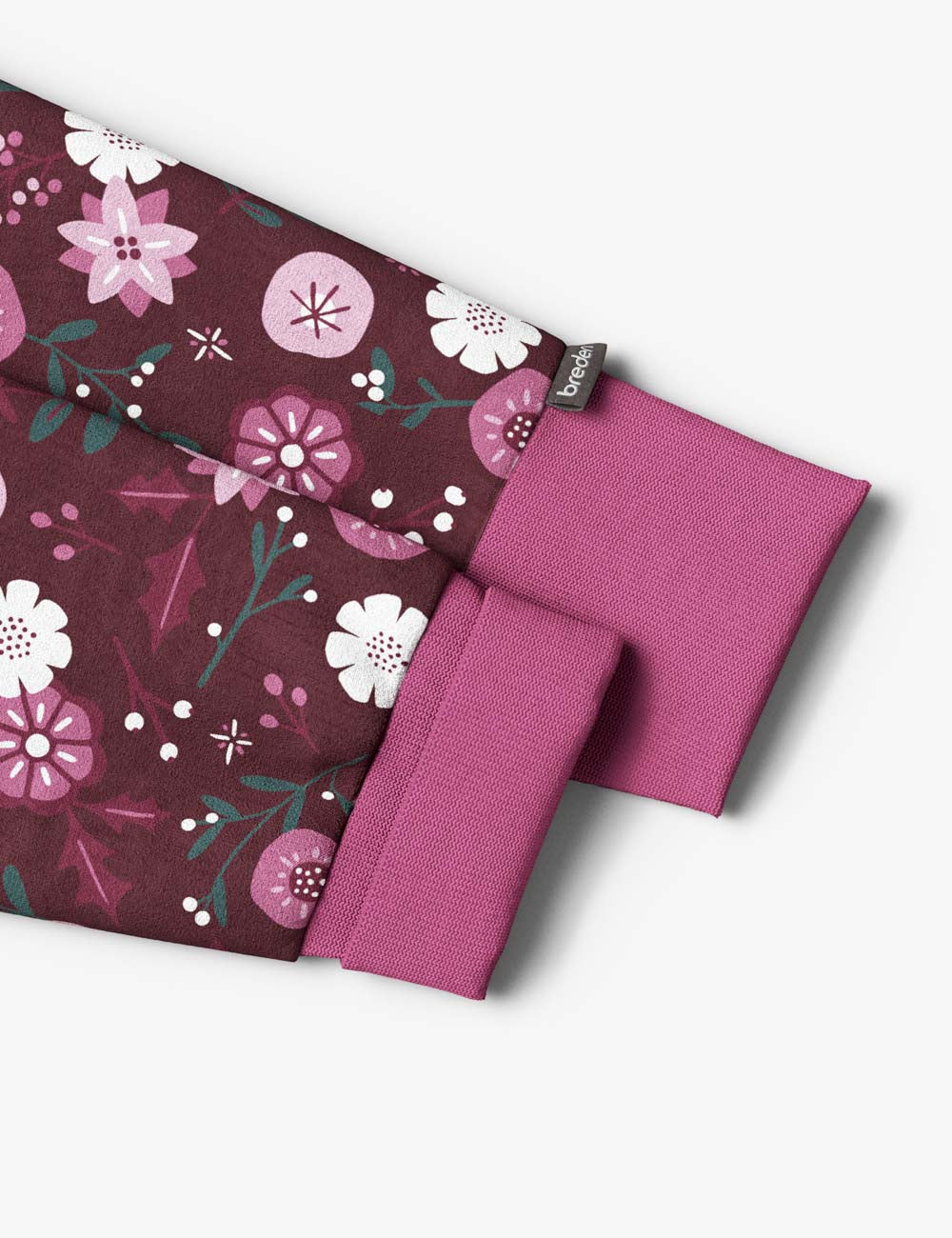 Merino wool jumpsuit MAJOR "Winter Flowers"