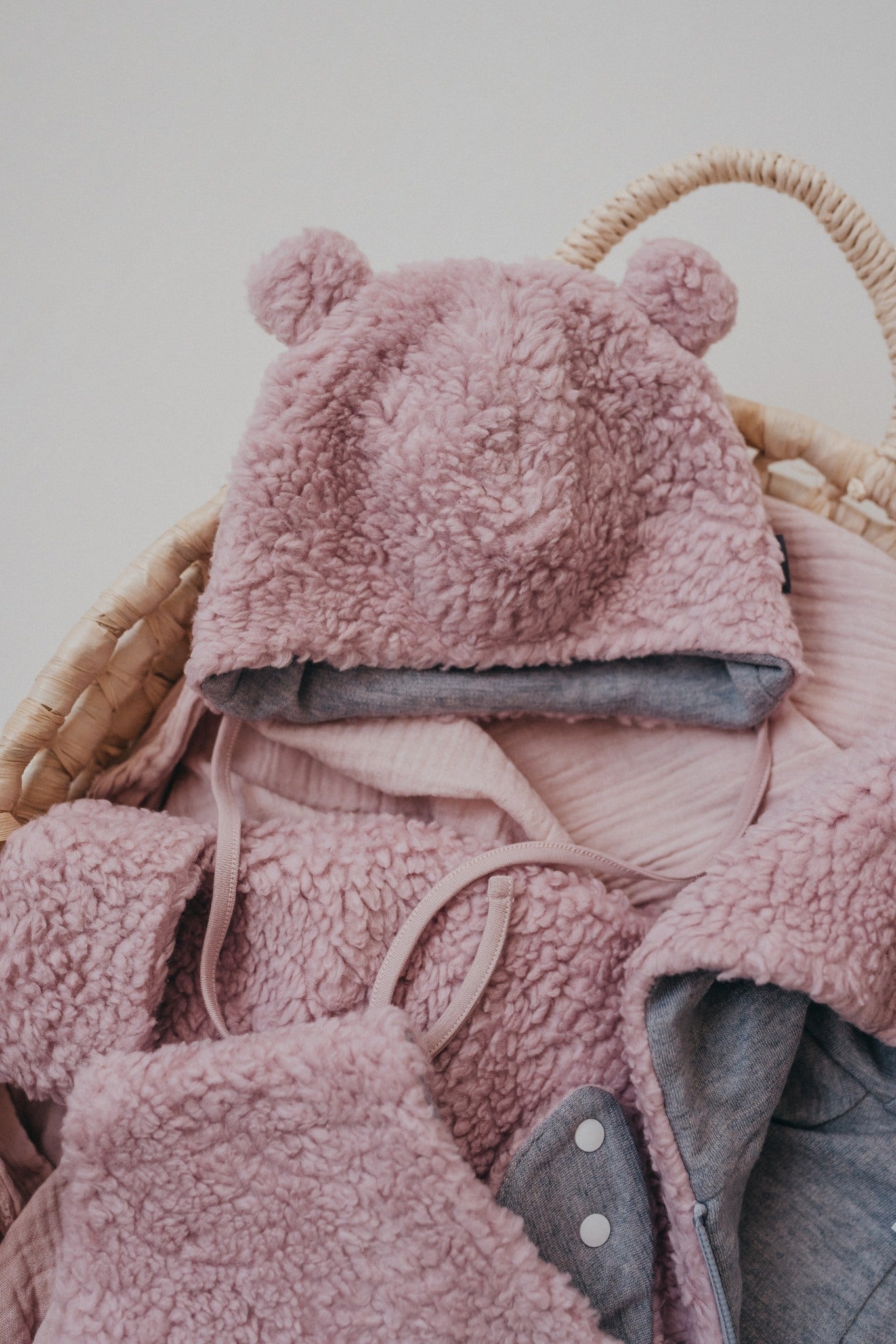 Baby merino wool hat TESSA