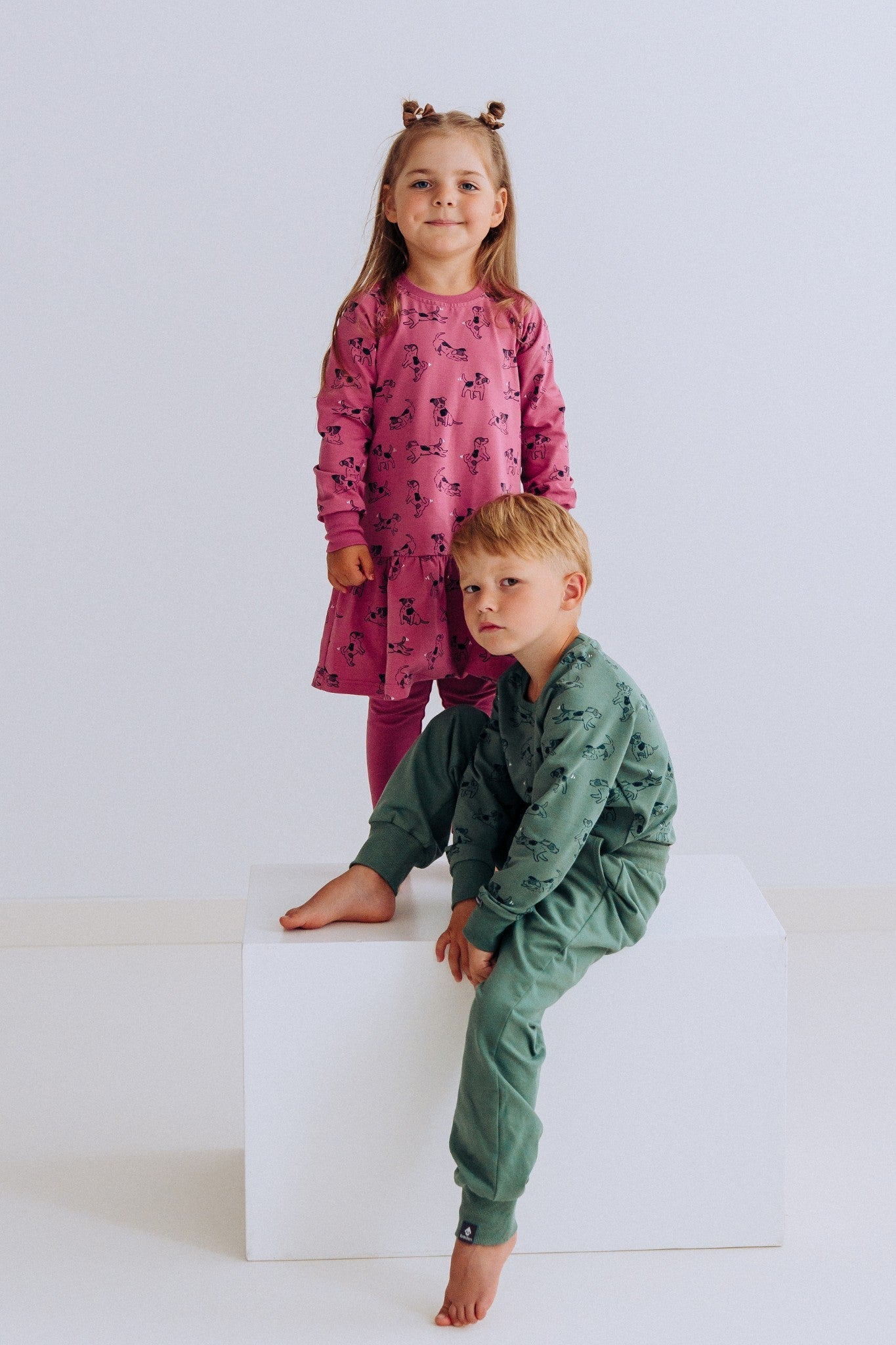 Long-sleeved dress ELORA