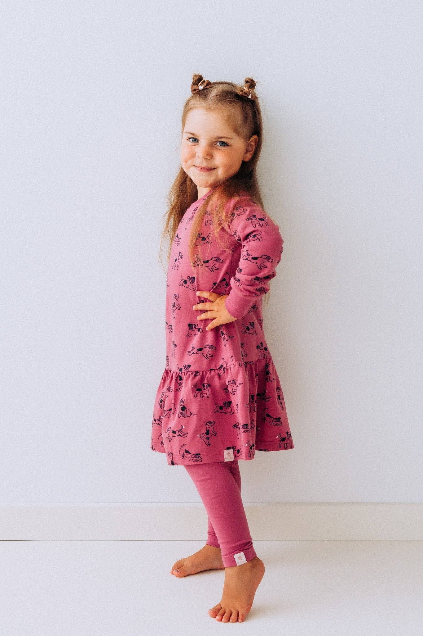 Long-sleeved dress ELORA