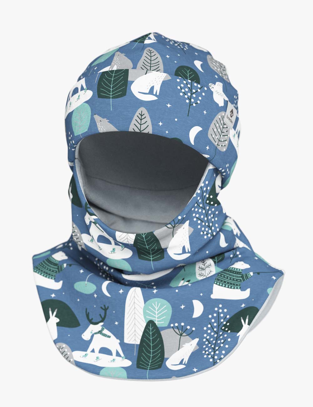 Thermal balaclava for children FRODE "Winter Animals"