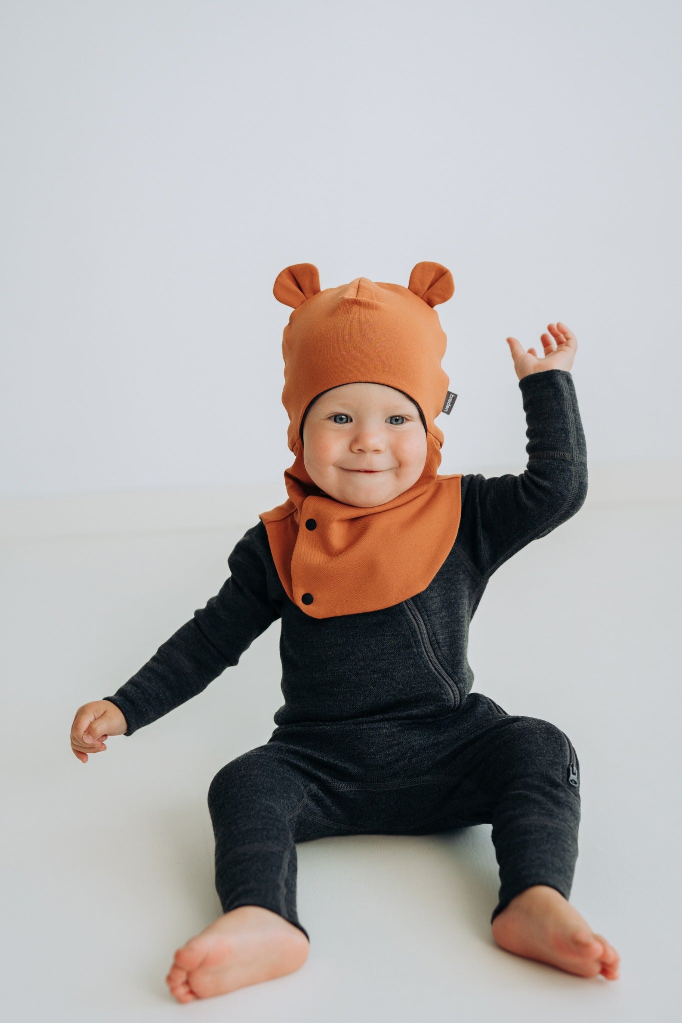 Merino wool baby balaclava MAISON